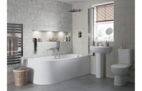 Tuscany 550x400mm 1TH Basin & Full Pedestal