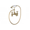 Tadlow Bath/Shower Mixer & Shower Kit - Brushed Brass