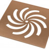 Ultra-Slim Tray Waste Cover - Brushed Bronze