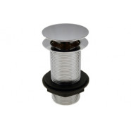 Unslotted Mushroom Basin Waste (1 1/4") - Chrome