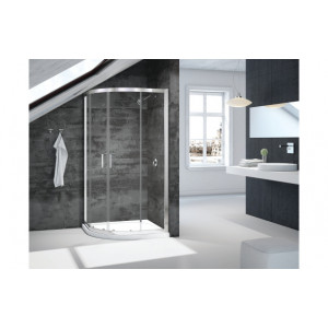 Merlyn Vivid Boost Loft 800mm 2 Door Quadrant Merlyn Vivid Boost Loft 800mm 2 Door Quadrant