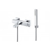 Vema Lys Wall Mounted Bath/Shower Mixer - Chrome Bathroom Taps