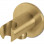 Vema Tiber Handset Wall Bracket & Outlet - Brushed Brass