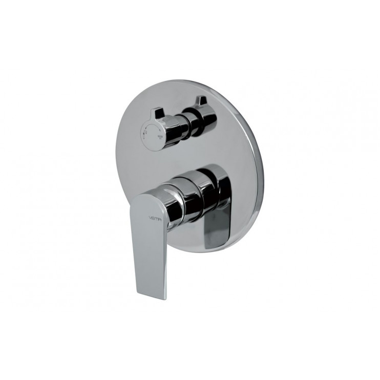Vema Timea Chrome Two Outlet Shower Mixer w/Diverter