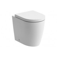 Cilantro Rimless Back To Wall WC & Soft Close Seat