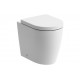 Cilantro Rimless Back To Wall WC & Soft Close Seat