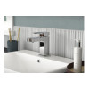Zacara Bath/Shower Mixer & Shower Kit - Chrome
