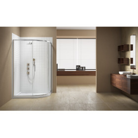 Merlyn Vivid Sublime 1000x800mm 1 Door Offset Quadrant