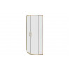 Classix 800mm 2 Door Quadrant - Brushed Brass Classix 800mm 2 Door Quadrant - Brushed Brass