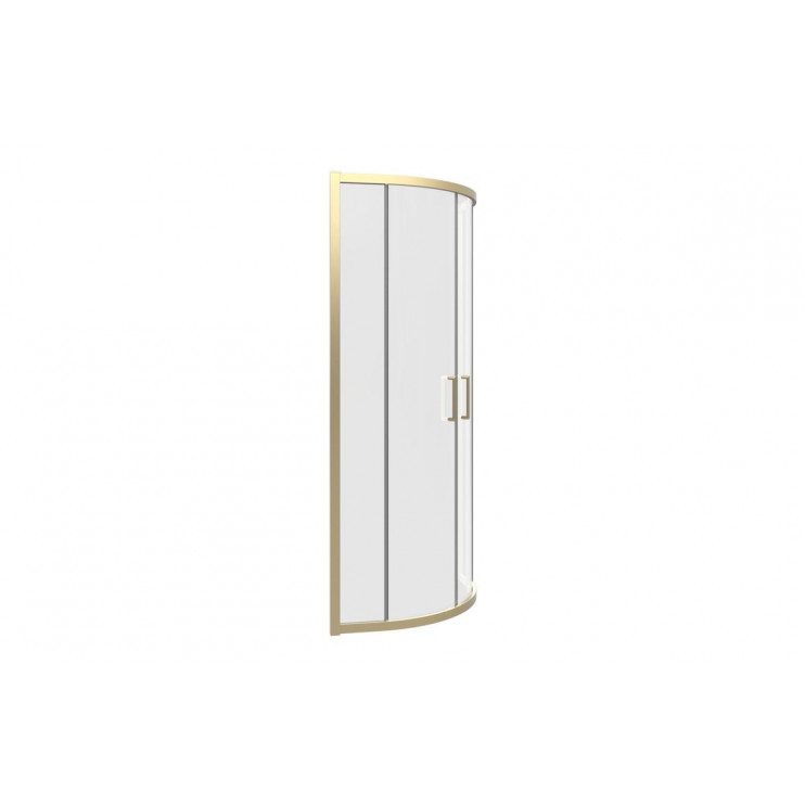 Classix 800mm 2 Door Quadrant - Brushed Brass Classix 800mm 2 Door Quadrant - Brushed Brass