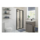 Classix 800mm Bi-fold Door - Matt Black