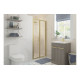 Classix 800mm Bi-fold Door - Brushed Brass