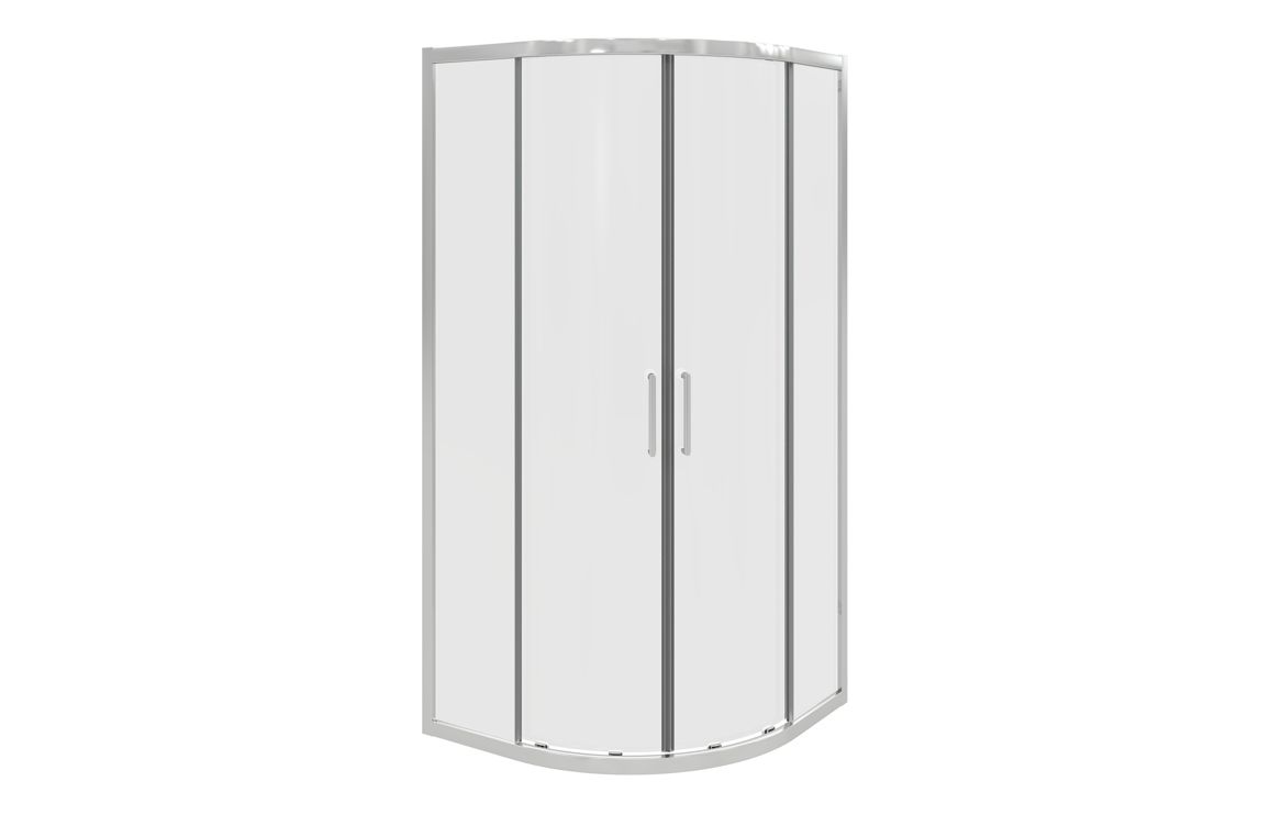 Classix 800mm 2 Door Easy-Fit Quadrant - Chrome