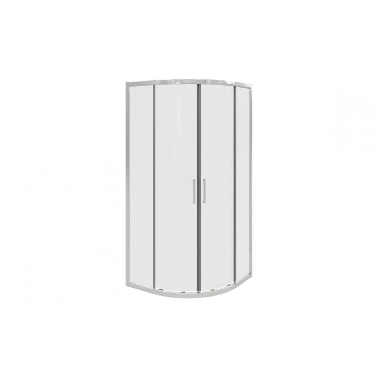 Classix 800mm 2 Door Easy-Fit Quadrant - Chrome