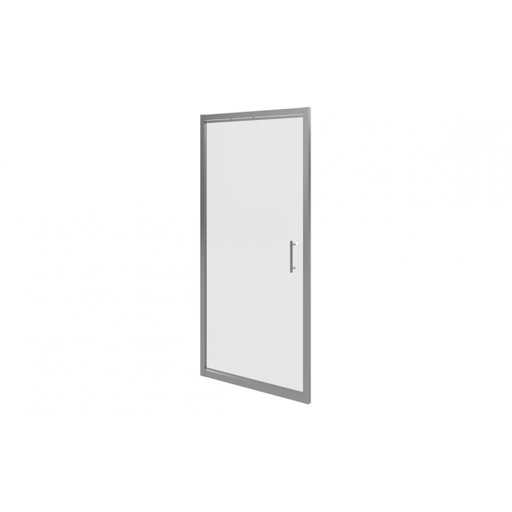 Classix 760mm x 6mm Glass Infold Door - Chrome