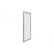 Classix 800mm x 6mm Glass Infold Door - Chrome