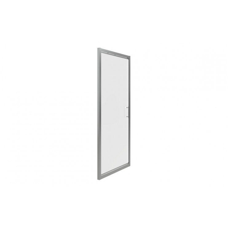 Classix 760mm x 6mm Glass Infold Door - Chrome