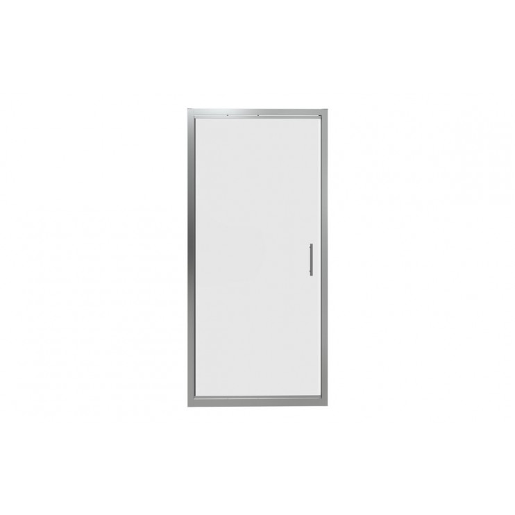 Classix 760mm x 6mm Glass Infold Door - Chrome