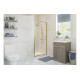 Classix 700mm Pivot Door - Brushed Brass