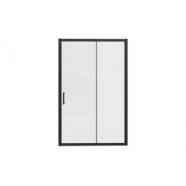 Classix 1700mm x 6mm Glass Sliding Door - Matt Black