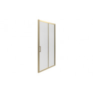 Classix 1400mm x 6mm Glass Sliding Door - Brushed Brass