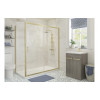 Classix 760mm Side Panel - Brushed Brass