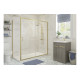 Classix 700mm Side Panel - Brushed Brass