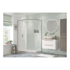 Flex 1000x800mm 1 Door Offset Quadrant - Chrome Flex 1000x800mm 1 Door Offset Quadrant - Chrome