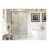 Sliding Shower Doors Chrome DIESP1522 Iconix 1500mm Semi-Framed Sliding Door - Chrome shower door
