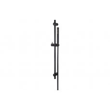 Vema Maira Black ABS Riser Rail w/Hose & Handset