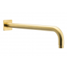 Abode Uno Wall Shower Arm - Brushed Brass