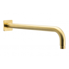 Abode Uno Wall Shower Arm - Brushed Brass