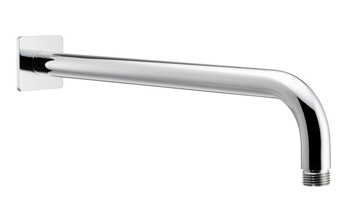 Abode Uno Wall Shower Arm - Chrome