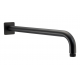 Abode Uno Wall Shower Arm - Matt Black Abode Uno Wall Shower Arm - Matt Black