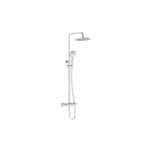 VitrA Aquaheat Bliss 250 Thermostatic Shower Column - Chrome