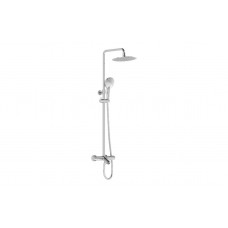VitrA Aquaheat Bliss 250B Shower Column w/Bath Spout - Chrome