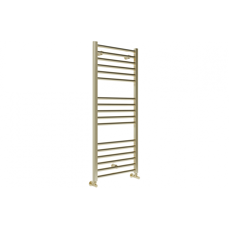 Grada Straight 30mm Ladder Radiator (500x1200x30mm) - Brushed Brass
