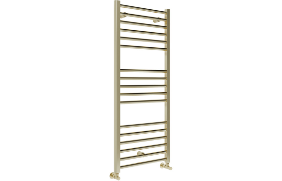 Grada Straight 30mm Ladder Radiator (500x1600x30mm) - Brushed Brass