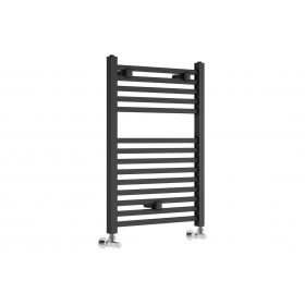 Qubos Square Ladder Radiator (500x690x30mm) - Anthracite