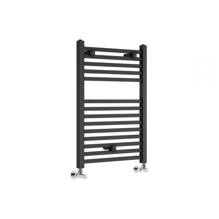 Qubos Square Ladder Radiator (500x690x30mm) - Anthracite