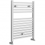 Qubos Square Ladder Radiator (500x690x30mm) - Chrome