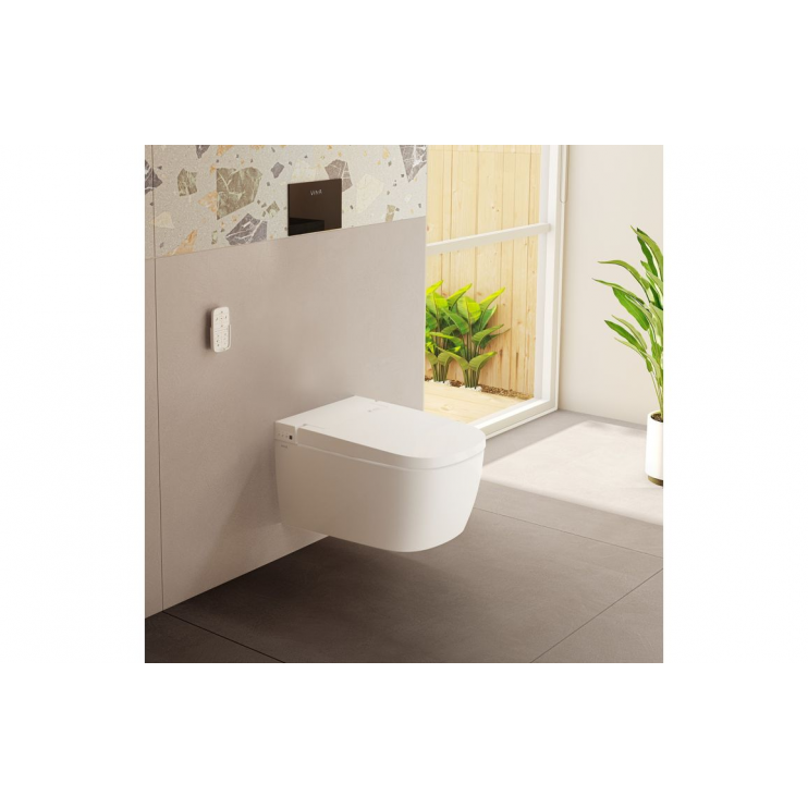 VitrA V-Care Comfort Rimless Smart Toilet - White