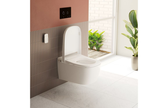 VitrA V-Care Essential Rimless Smart Toilet - White