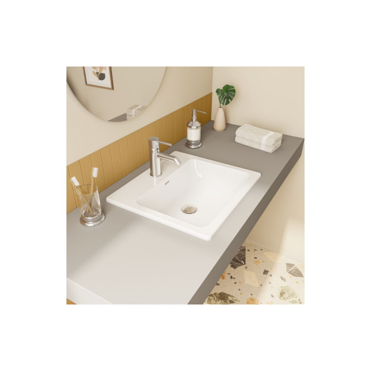 VitrA S20 500x450mm 1TH Countertop/Vessel Washbowl - White VitrA S20 500x450mm 1TH Countertop/Vessel Washbowl - White