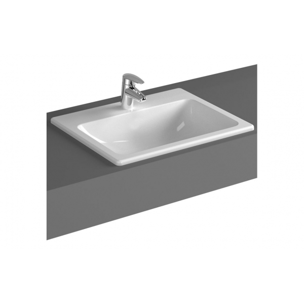 VitrA S20 550x455mm 1TH Countertop/Vessel Washbowl - White