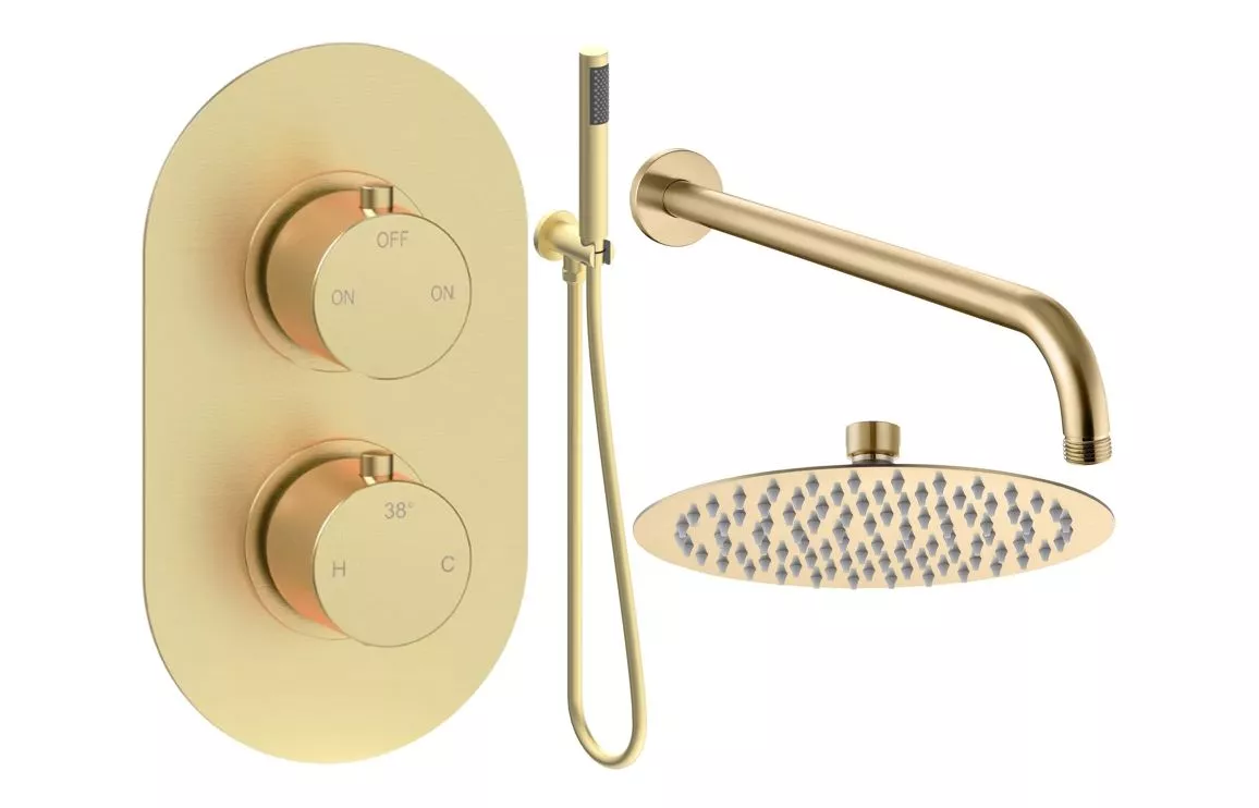 Mixer Packs Brushed Brass