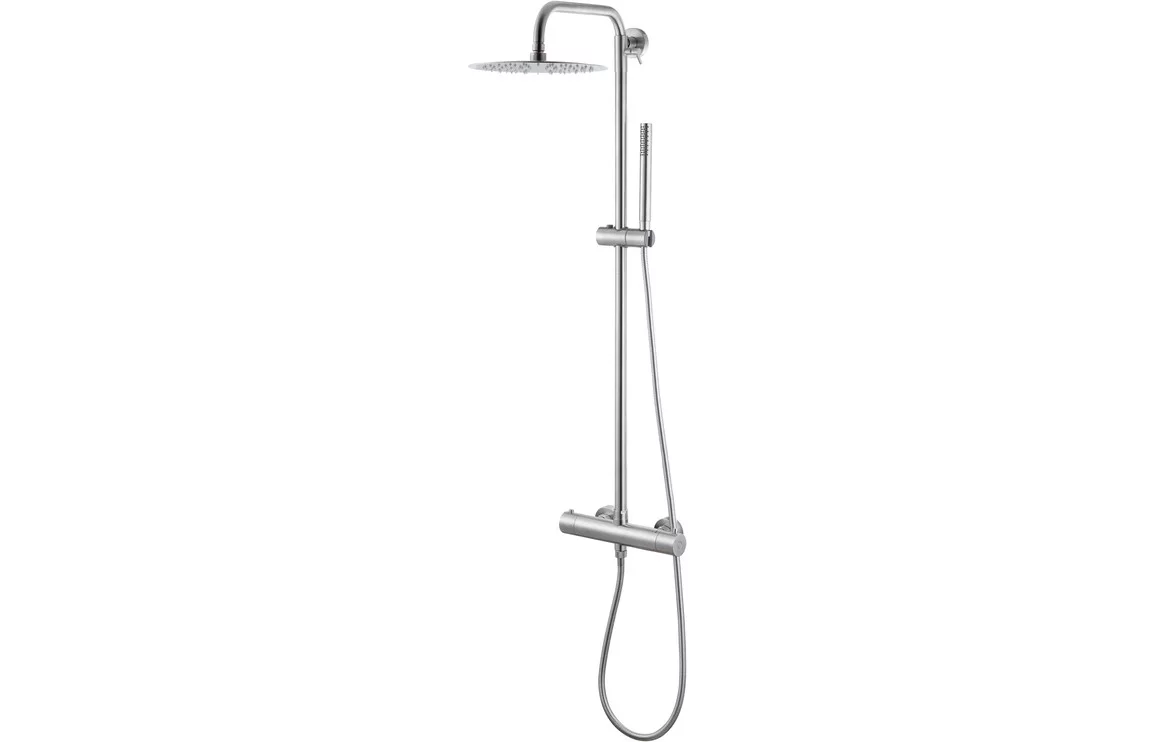 Shower Columns Nickel/Steel