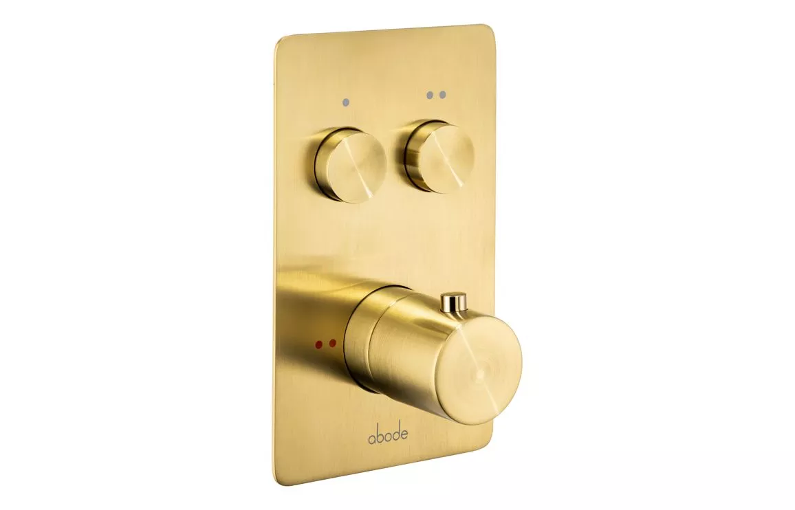 Mixer Valve Brushed Brass