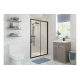 Sliding Shower Doors Black