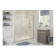 Sliding Shower Doors Brushed Brass